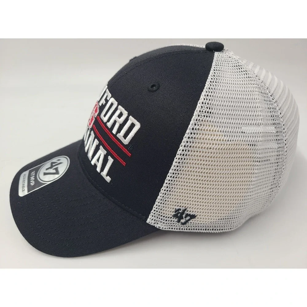 Stanford University Cardinal 47 Brand MVP Mesh Trucker Snapback Hat Cap Men NCAA